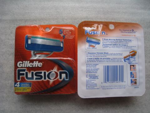 Gillette Fusion Razor Blades 4'S Us Version